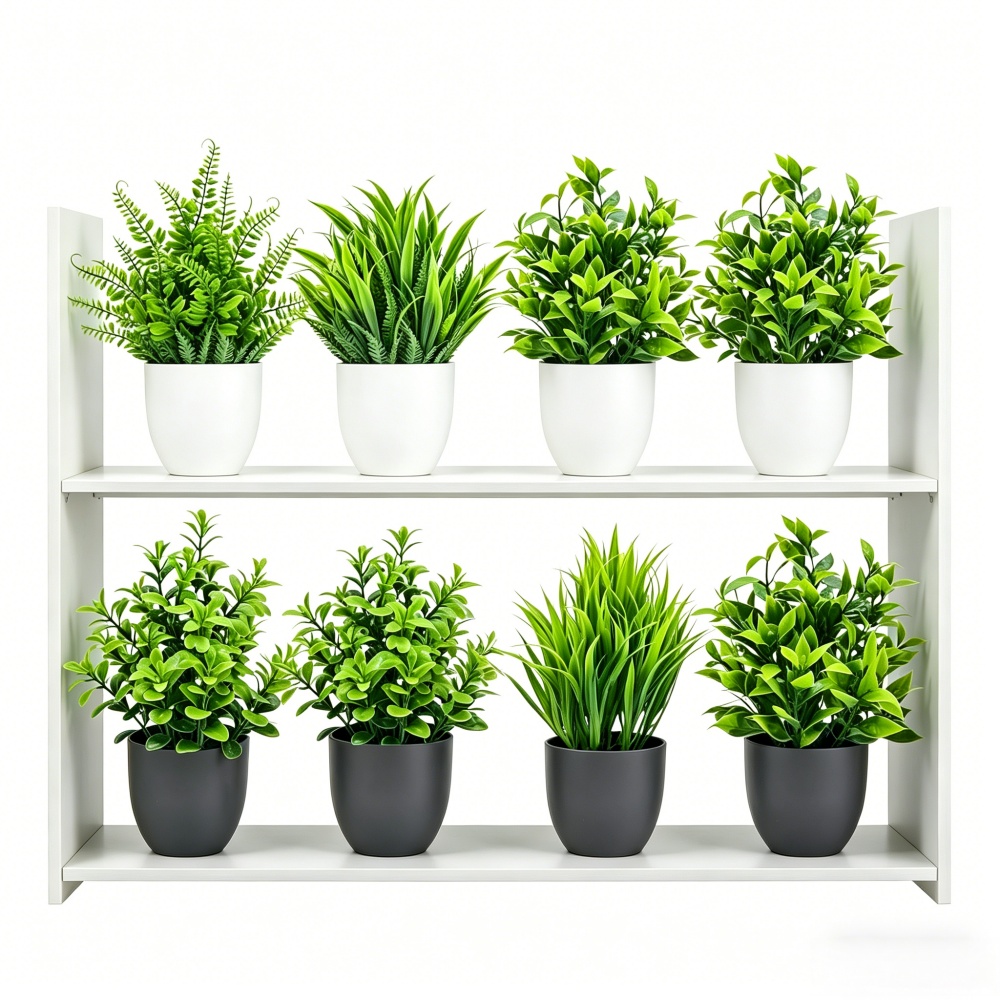 Bonsai Garden Indoor - 4pcs/set Mini Artificial Plants Potted Indoor