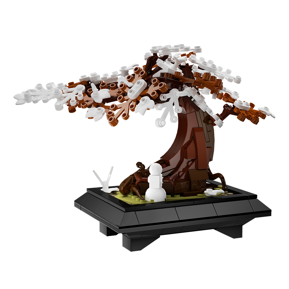 Gobricks MOC Four Season Bonsa - đánh giá và giá Bonsai Garden Lego