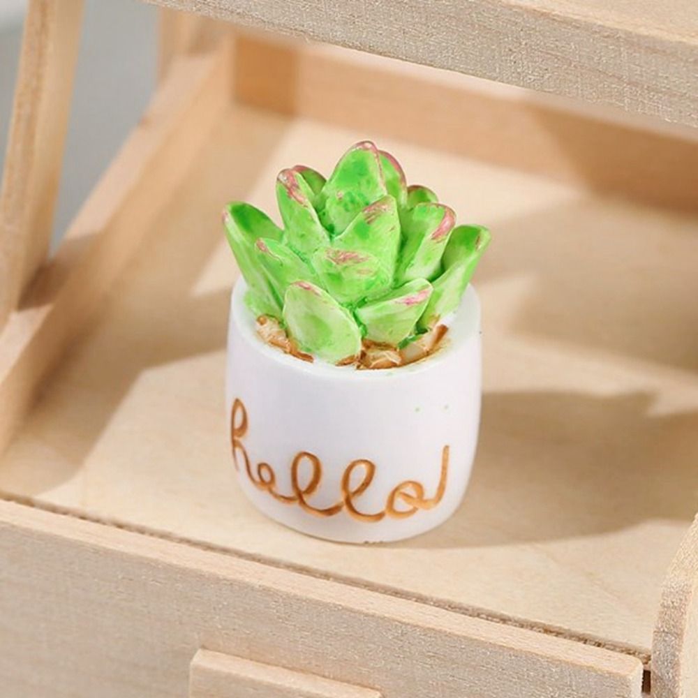 New 1:12 Dollhouse Miniature P - đánh giá và giá Bonsai Garden House