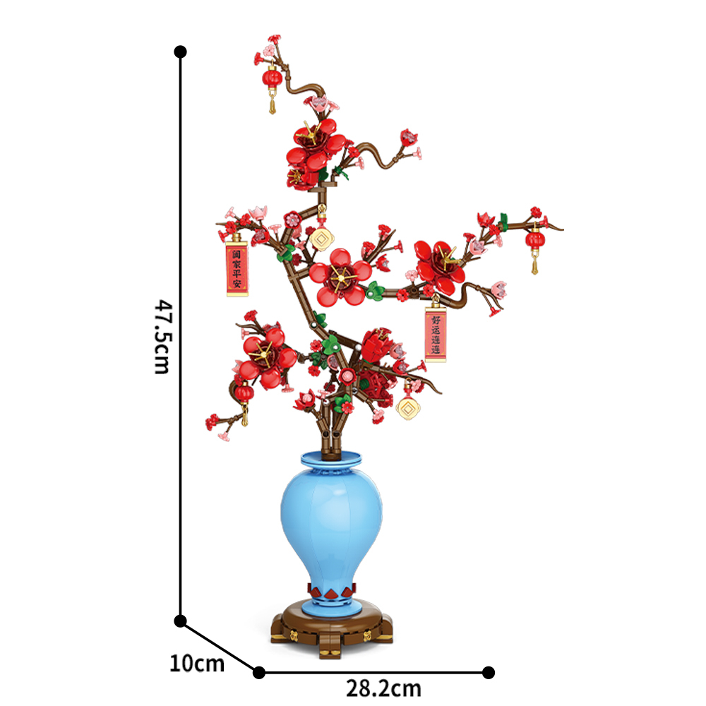 City Creativity Flower Bouquet - đánh giá và giá Bonsai Garden Lego