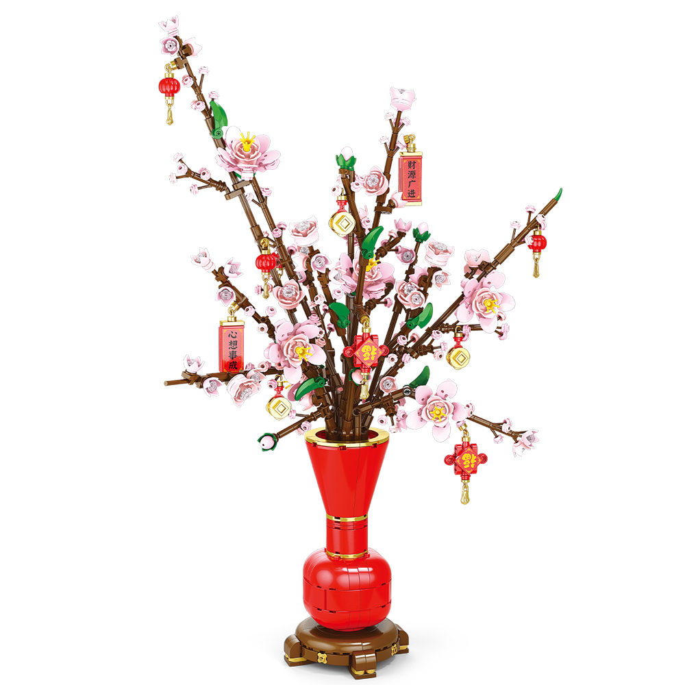 City Creativity Flower Bouquet - đánh giá và giá Bonsai Garden Lego