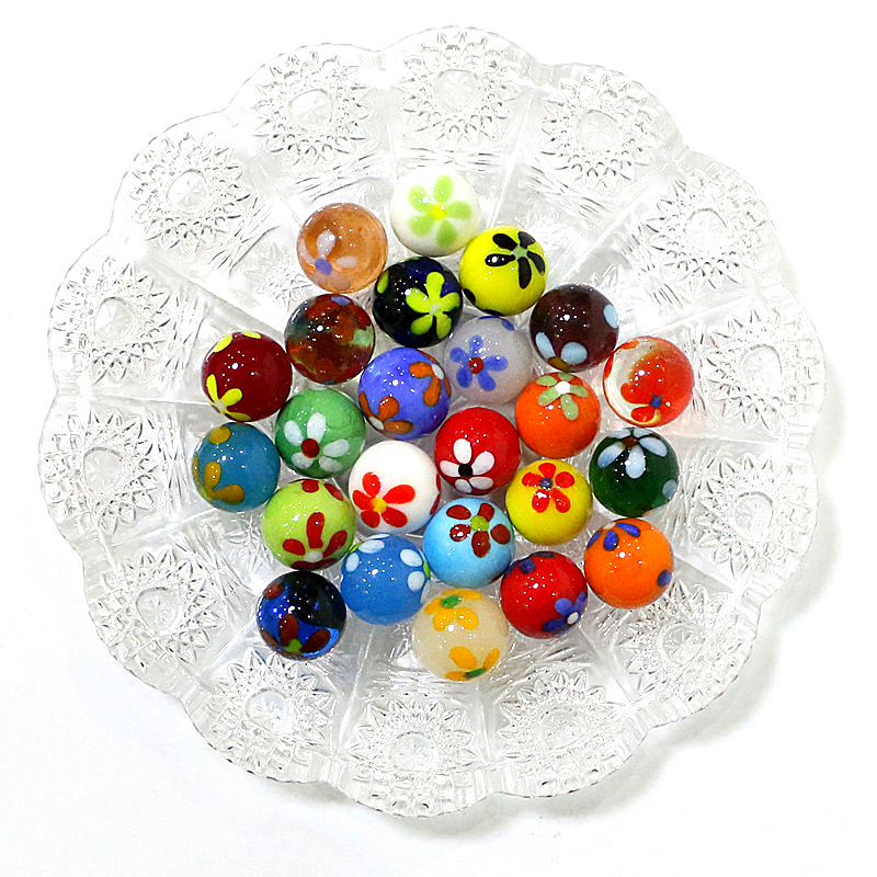 6pcs 16mm Colorful Rare Glass  - đánh giá và giá Bonsai Garden Indoor