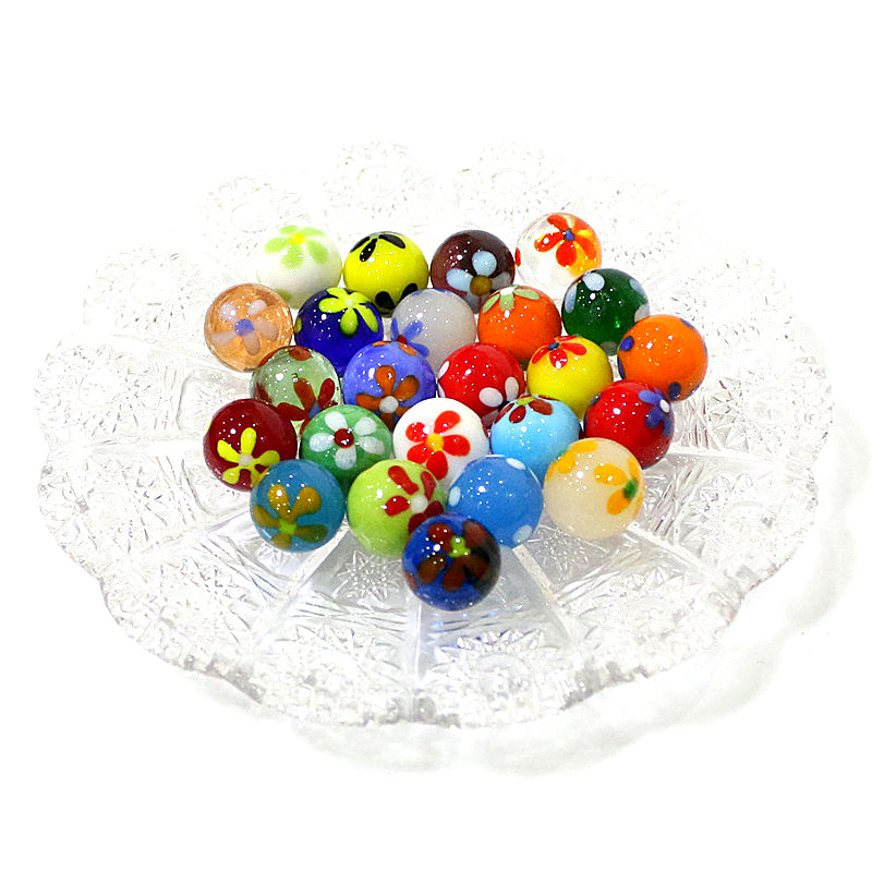 6pcs 16mm Colorful Rare Glass  - đánh giá và giá Bonsai Garden Indoor