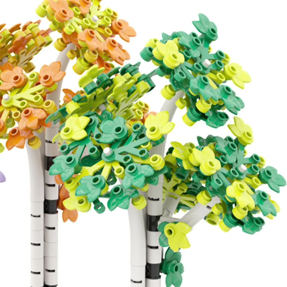 152PCS MOC Building Blocks Gar - đánh giá và giá Bonsai Garden Lego