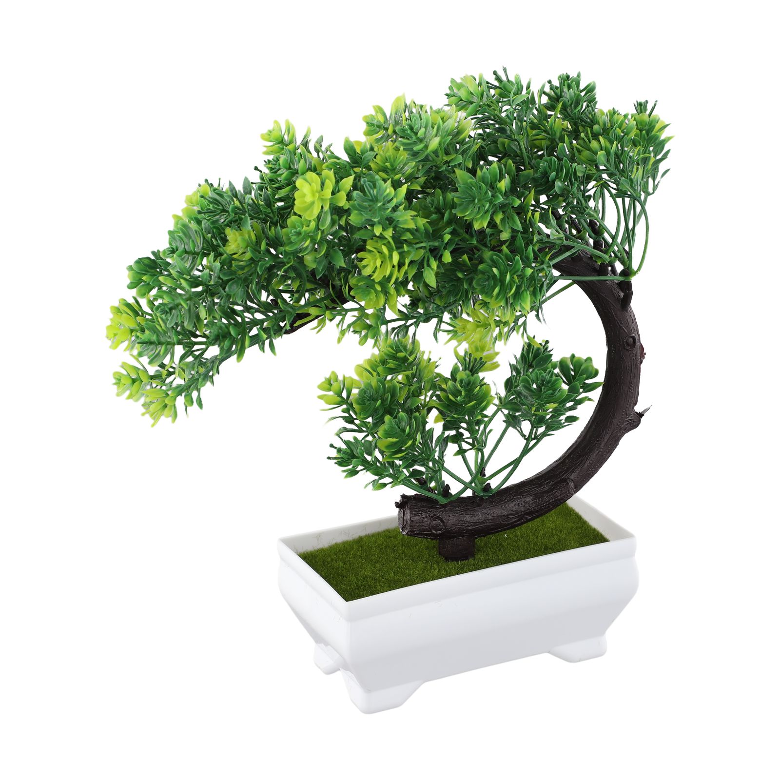 Plastic potted bonsai ornament - đánh giá và giá Bonsai Garden Indoor