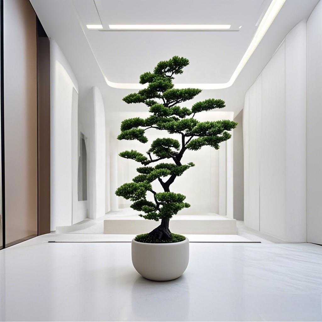 Artificial Cedar Pine Trees In - đánh giá và giá Bonsai Garden Indoor