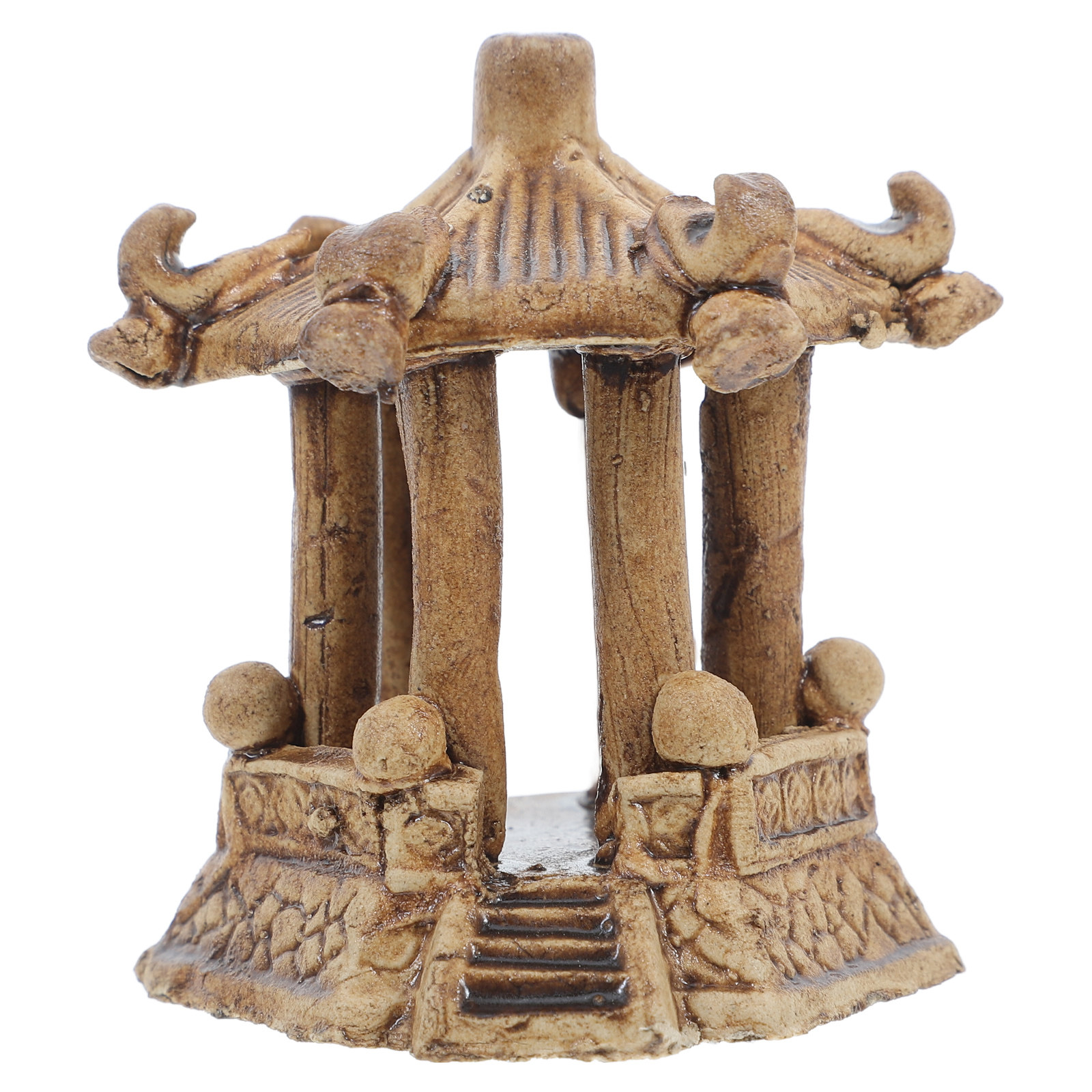 Miniature Ceramic Pagoda Hexag - đánh giá và giá Bonsai Gardening