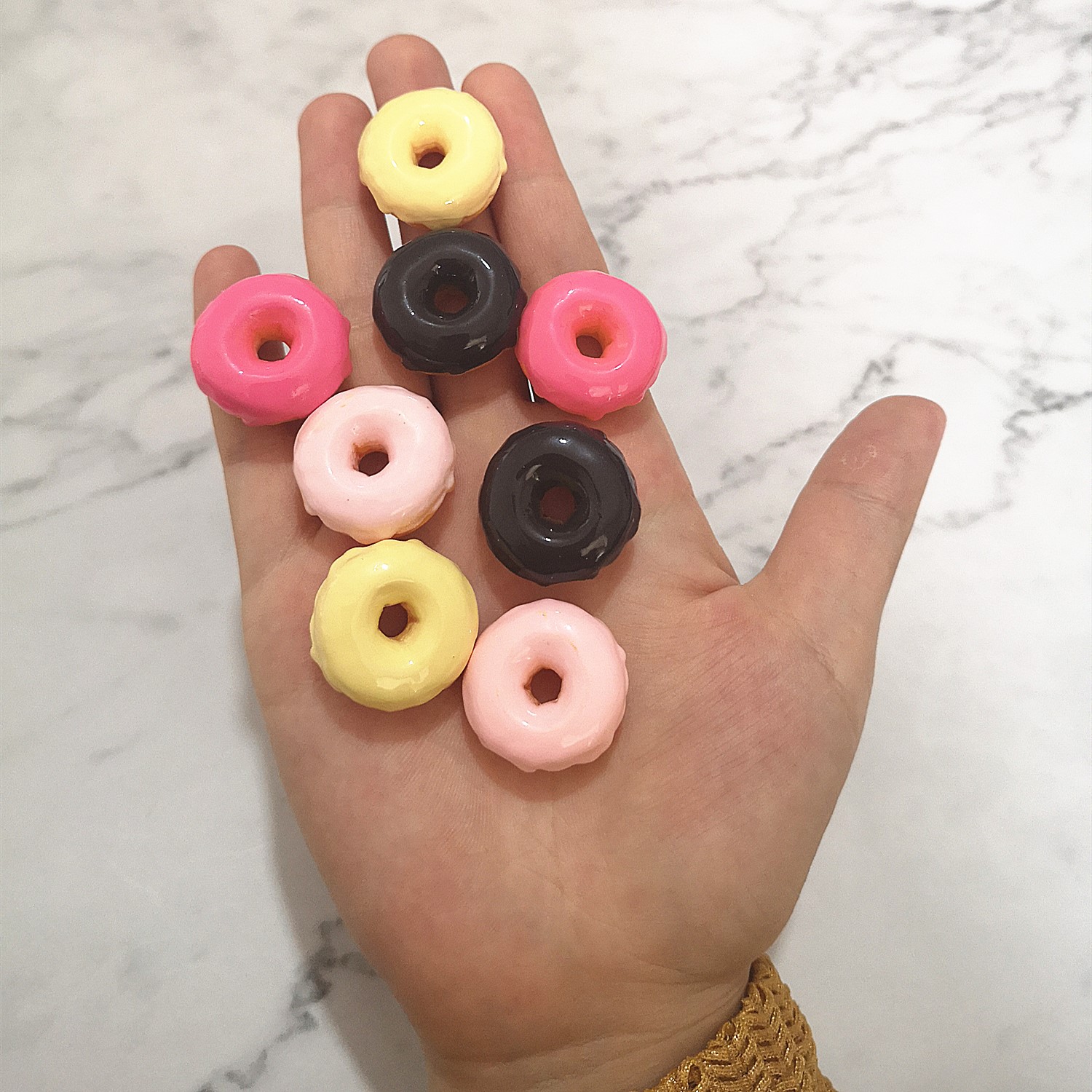 6pcs Doughnuts/Dessert/Donut/M - đánh giá và giá Bonsai Garden House