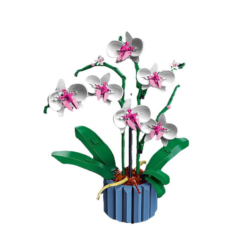 Funny Joy Orchid Flowers Bouqu - đánh giá và giá Bonsai Garden Lego