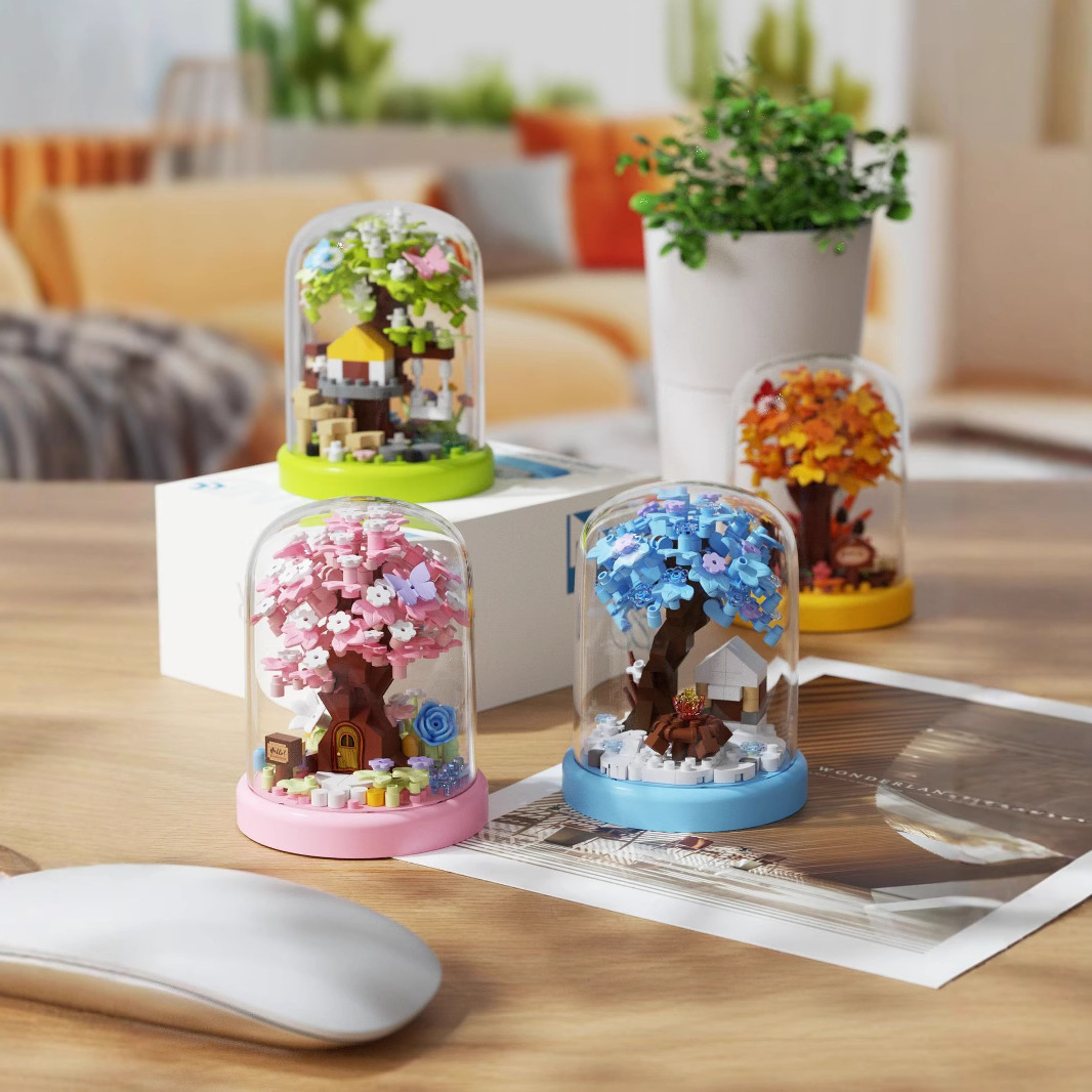Mini Cherry Blossom Tree House - đánh giá và giá Bonsai Garden Lego