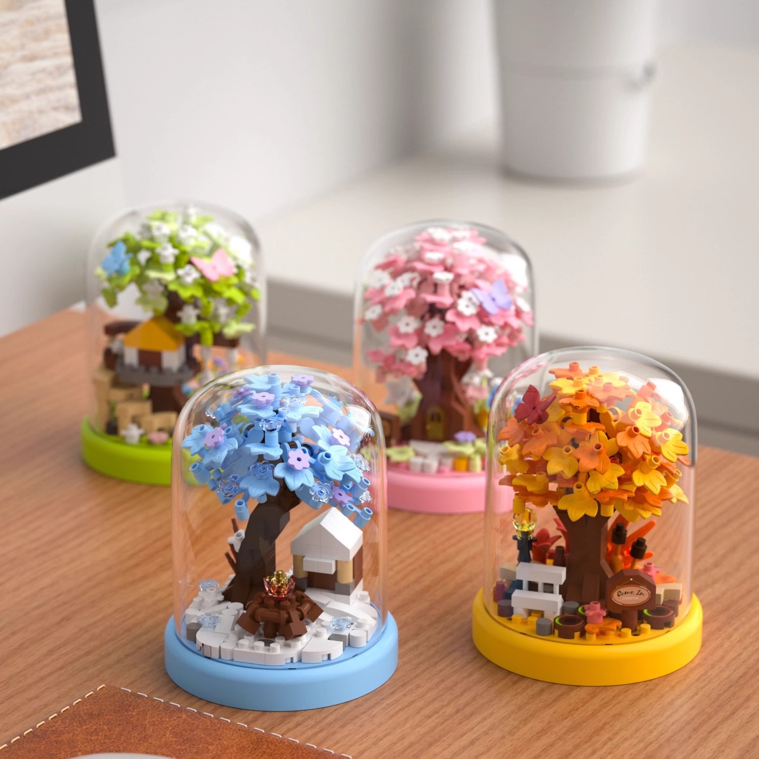 Mini Cherry Blossom Tree House - đánh giá và giá Bonsai Garden Lego