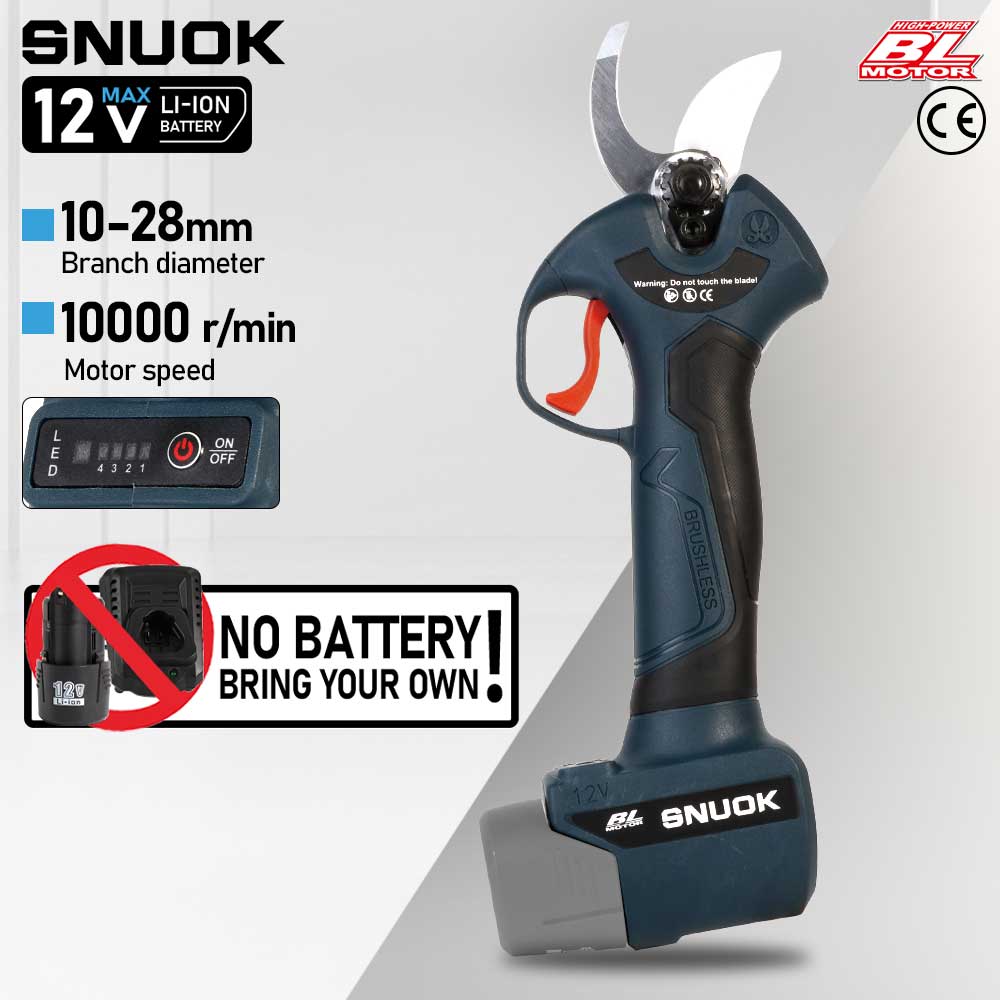 SNUOK 12V Brushless Electric P - đánh giá và giá Bonsai Garden Tools
