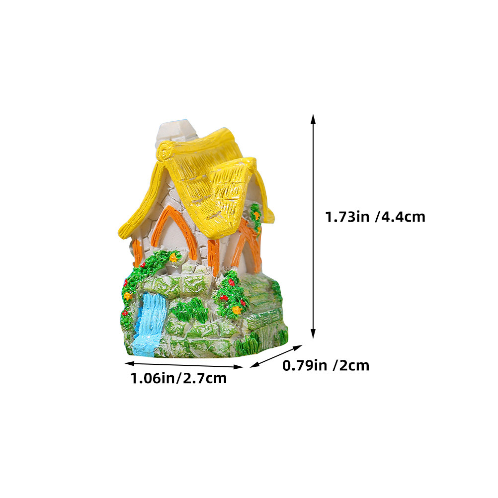 6Pcs Resin Mini House Decor fo - đánh giá và giá Bonsai Garden House