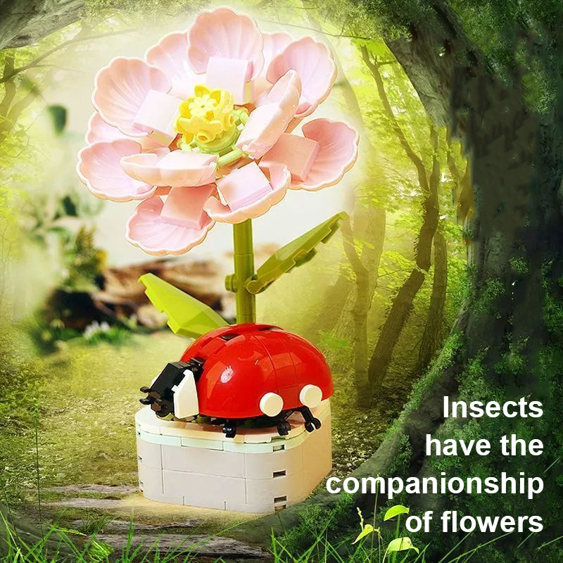 DIY Mini Butterfly Insect Pott - đánh giá và giá Bonsai Garden Lego