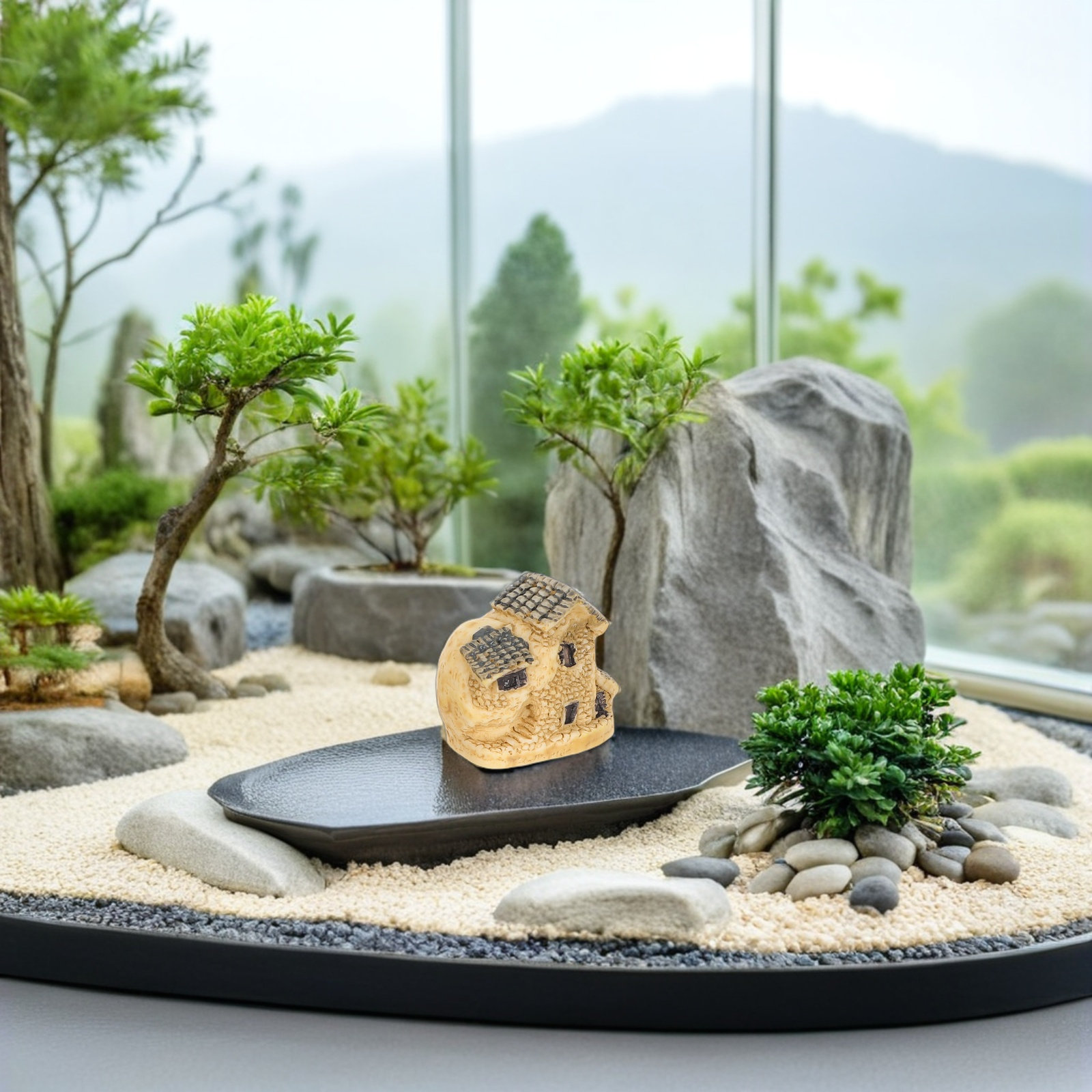 4Pcs Miniature Resin Fairy Gar - đánh giá và giá Bonsai Garden House